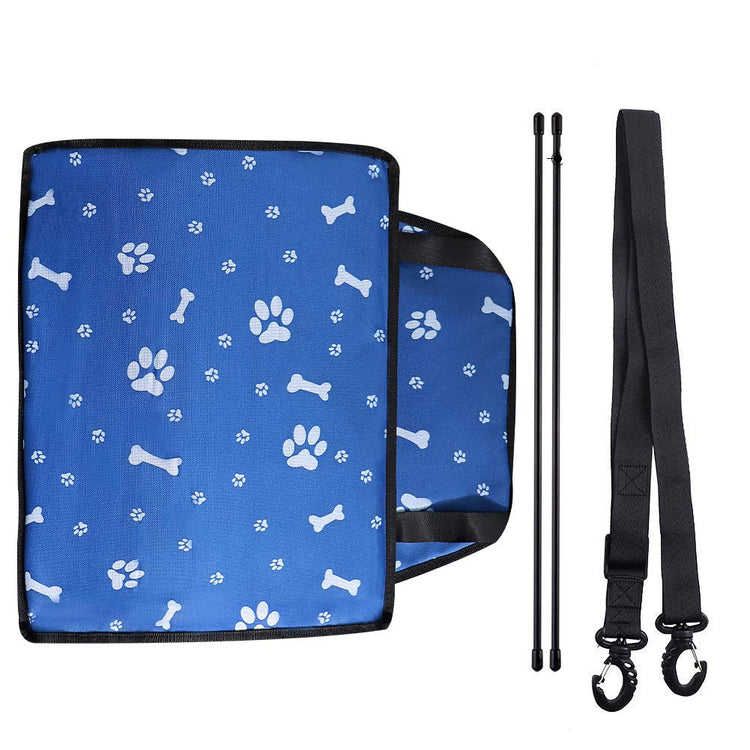 Myuilor Pet Dog Car Booster Seat Carrier,Portable Foldable Carrier with Seat Belt for Dog Cat up to 30lbs …
