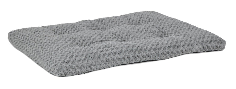 MidWest Homes for Pets XXS QuietTime Deluxe Gray Ombré Swirl Plush Pet Bed, Machine Washable, Non-Skid Bottom, Soft Crate Mat for 18-inch Crates