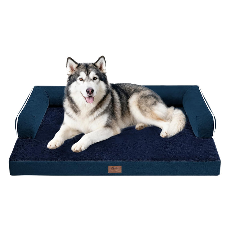 Small Dog Bed and Cat Sofa Waterproof Orthopedic Dog Beds for Small Dogs Cat Bed Comfy Pet Couch Sofa Beds with Washable Removable Cover & Non-Slip Bottom