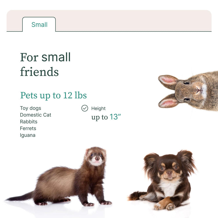 Keet Fluffy Deluxe Pet Bed Sofa Chocolate Small