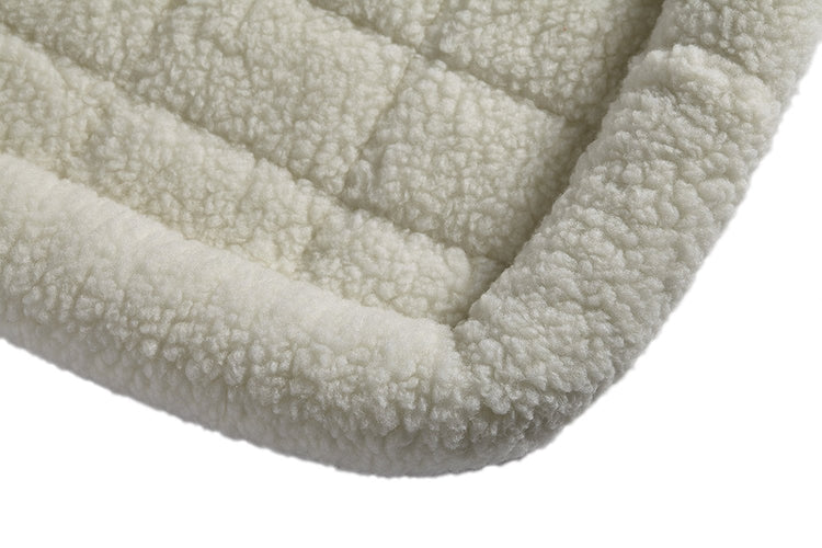 MidWest Homes for Pets QuietTime Fashion XXS Dog Bed - Pink Faux Fur Bolster, Ultra-Soft and Machine Washable, Fits 18-Inch Crates and Carriers, for Small Dogs and Cats