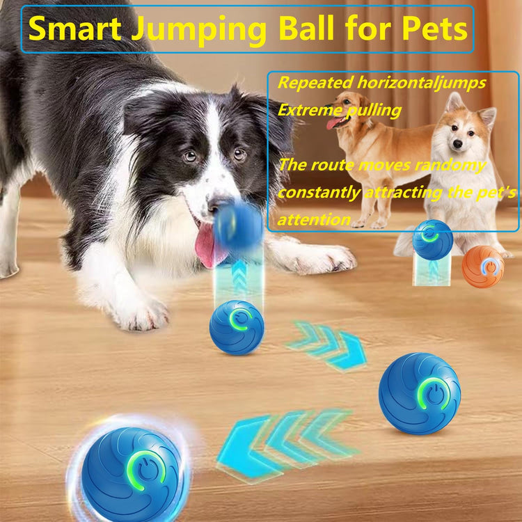 Interactive Dog Toys,Active Moving Pet Plush Toy,2026 New shaking dog ball pig dog toy Interactive Dog Ball with song Squeaky Moving Dog Ball Toy,Rechargeable Toys to Keep Them Busy Dog Toys(Blue Pig)