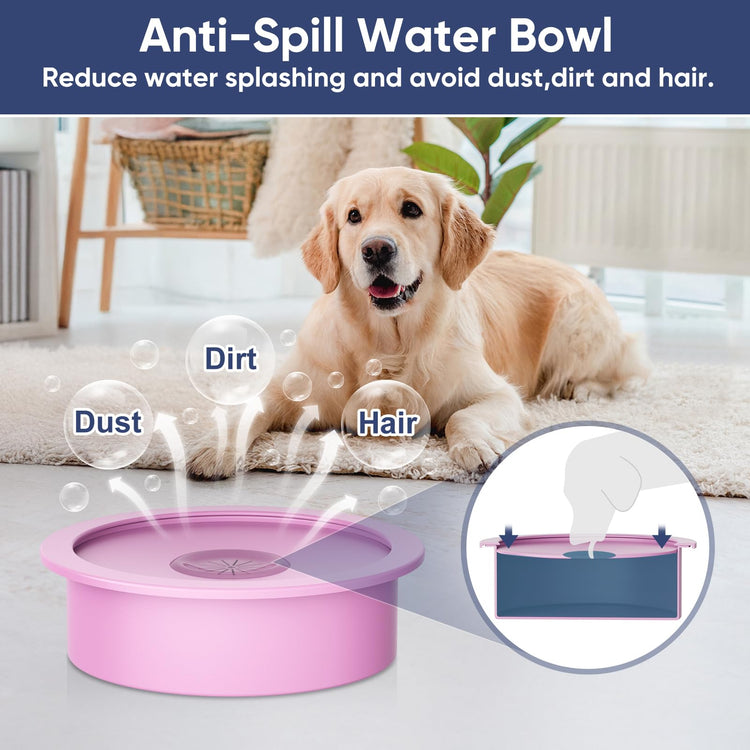 XIAZ Elevated Dog Bowls Large Breed Raised Dogs Bowl Stand Large/Medium Sized Dog Stainless Steel Food Water Bowl Stands 5 Heights Adjustable 9/11/12/14in Black Pet Feeder Dish Station