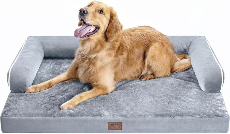 Small Dog Bed and Cat Sofa Waterproof Orthopedic Dog Beds for Small Dogs Cat Bed Comfy Pet Couch Sofa Beds with Washable Removable Cover & Non-Slip Bottom