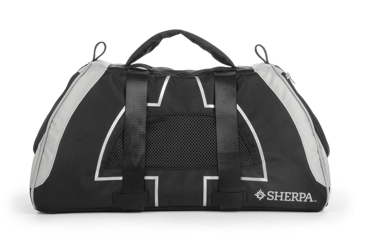 Sherpa Delta Airlines Travel Pet Carrier, Airline Approved & Guaranteed On Board - Black, Medium
