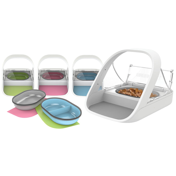 SureFeed Split Bowl Blue