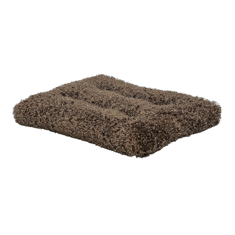 MidWest Homes for Pets XXS QuietTime Deluxe Gray Ombré Swirl Plush Pet Bed, Machine Washable, Non-Skid Bottom, Soft Crate Mat for 18-inch Crates