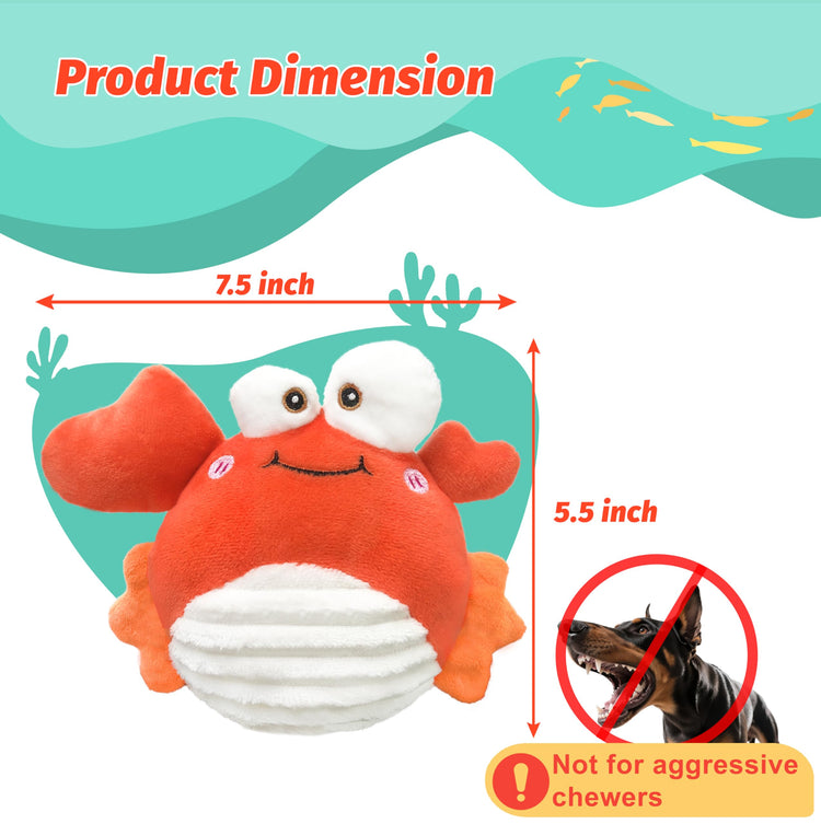 GUKCO Interactive Moving Dog Toys – Plush Chew Toy with Bouncing Ball, Music & Recording | Rechargeable Self-Play Toys for Small, Medium & Large Dogs to Keep Them Engaged (Turtle)