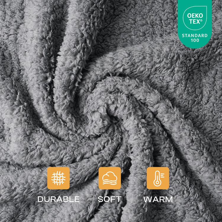 1 Pack 3 Calming Blankets Fluffy Premium Fleece Pet Blanket Soft Sherpa Throw for Dog Puppy Cat Beige Small (23" x16'')