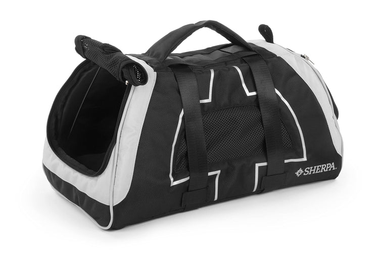 Sherpa Delta Airlines Travel Pet Carrier, Airline Approved & Guaranteed On Board - Black, Medium