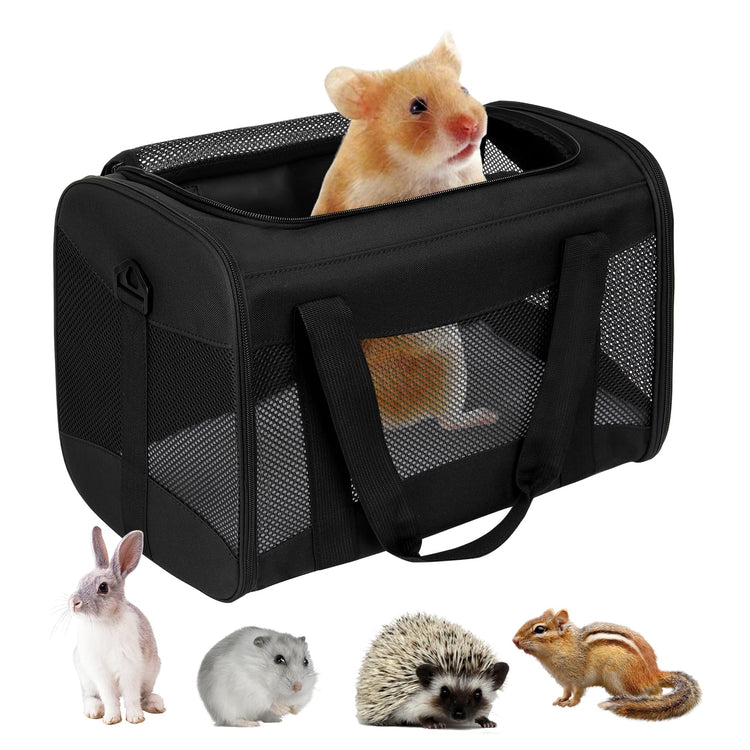 Cat Dog Carriers Soft-Sided Pet Carrier Large Cats for Medium Big Cat Small Dog Puppy up to 16lbs TSA Airline Approved Animal Collapsible Cat Carrier Carriers Travel Carrier Cat Bag (17x11x11)