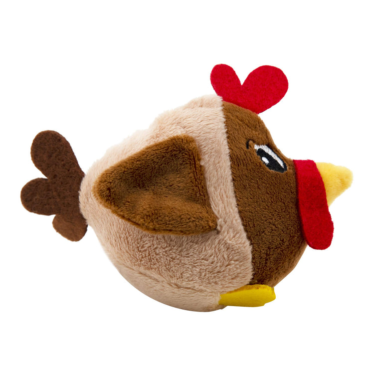 Outward Hound Fattiez Pig Plush Squeaky Dog Toy, Small