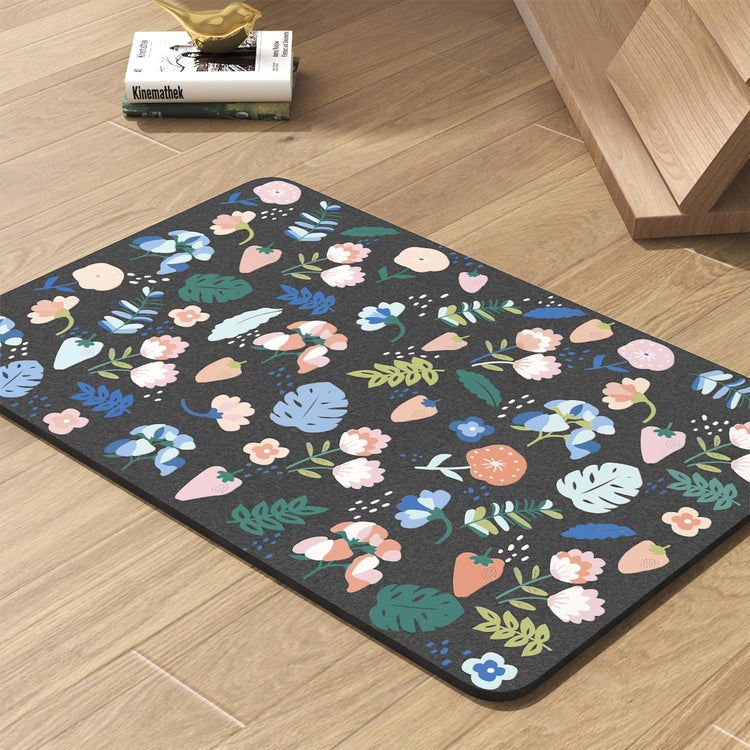 PADOOR Pet Feeding Mat-Absorbent Dog Mat for Food and Water Bowl-No Stains Easy Clean Dog Food Mat-Quick Dry Water Dispenser-Puppy Supplies Accessories