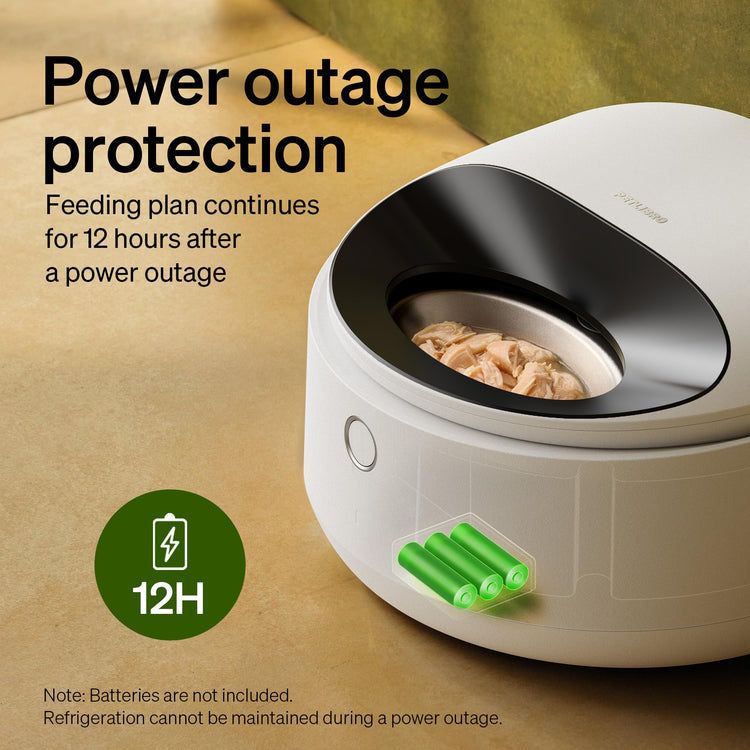 PETLIBRO Automatic Wet Food Cat Feeder 2026 New Version with Semiconductor Cooling, Refrigerated 3 Fresh Meals in 3 Days, App-Controlled Pet Food Dispenser, Stainless Steel Bowl, Easy to Clean
