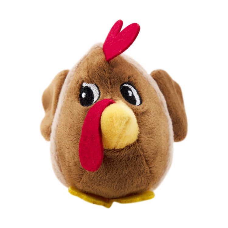 Outward Hound Fattiez Pig Plush Squeaky Dog Toy, Small