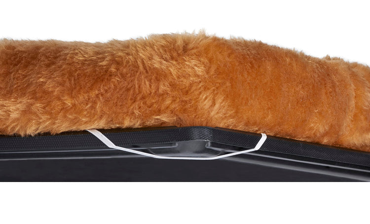 MidWest Homes for Pets QuietTime Fashion XXS Dog Bed - Pink Faux Fur Bolster, Ultra-Soft and Machine Washable, Fits 18-Inch Crates and Carriers, for Small Dogs and Cats