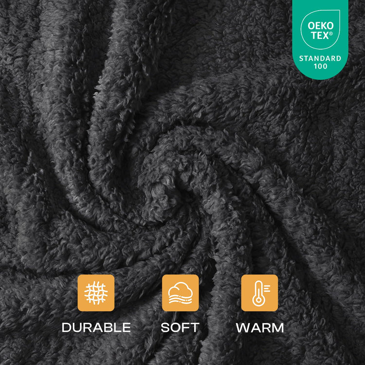 1 Pack 3 Calming Blankets Fluffy Premium Fleece Pet Blanket Soft Sherpa Throw for Dog Puppy Cat Beige Small (23" x16'')
