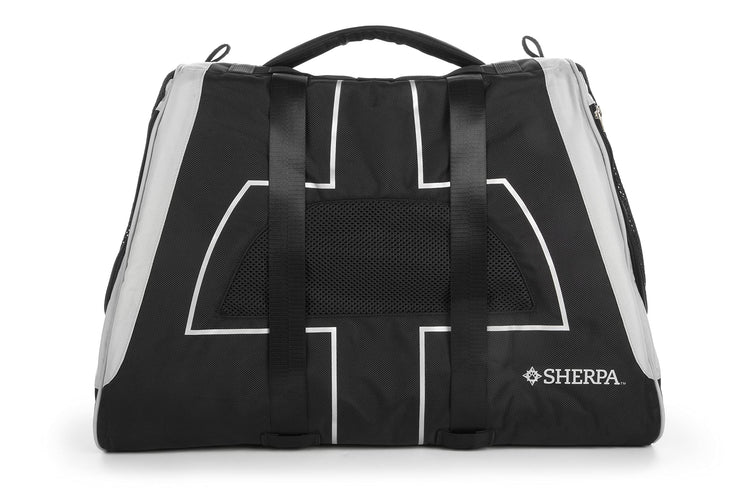 Sherpa Delta Airlines Travel Pet Carrier, Airline Approved & Guaranteed On Board - Black, Medium