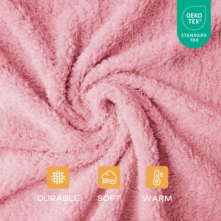 1 Pack 3 Calming Blankets Fluffy Premium Fleece Pet Blanket Soft Sherpa Throw for Dog Puppy Cat Beige Small (23" x16'')