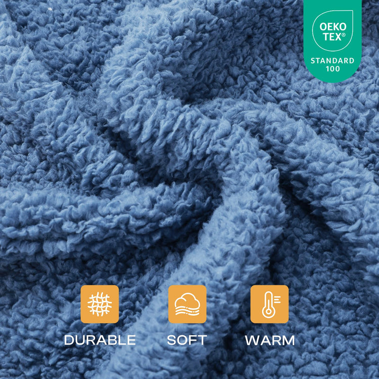 1 Pack 3 Calming Blankets Fluffy Premium Fleece Pet Blanket Soft Sherpa Throw for Dog Puppy Cat Beige Small (23" x16'')