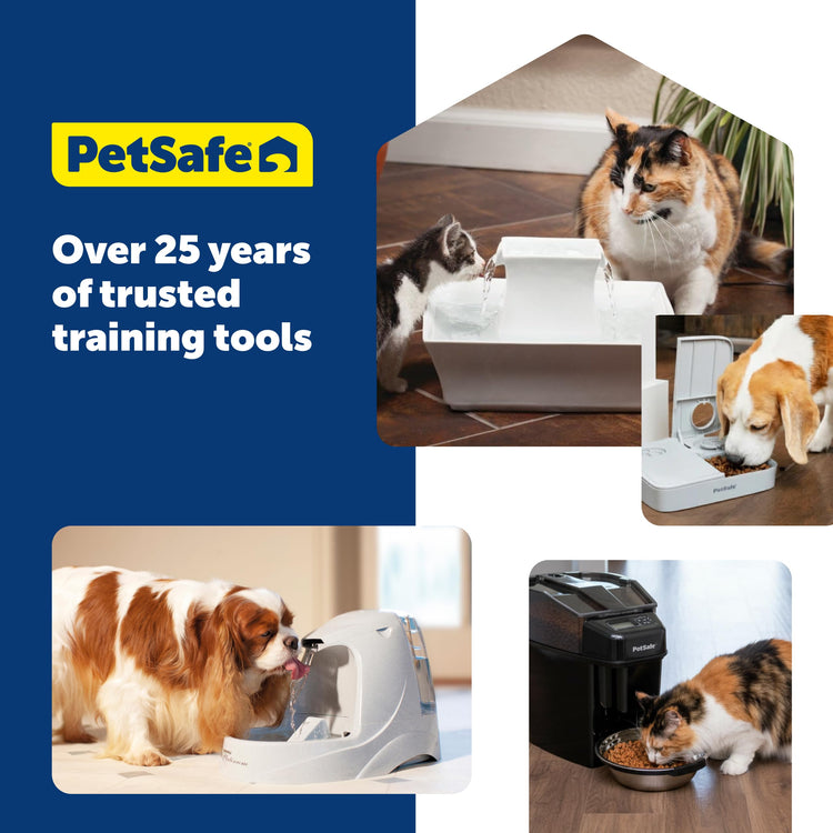 PetSafe Smart Feed, Electronic Pet Feeder for Cats & Dogs, 6L/24 Cup Capacity, Programmable Mealtimes, Alexa, Apple & Android Compatible, Backup Batteries Ensure Meal Delivery During Power Outage