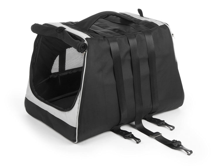 Sherpa Delta Airlines Travel Pet Carrier, Airline Approved & Guaranteed On Board - Black, Medium