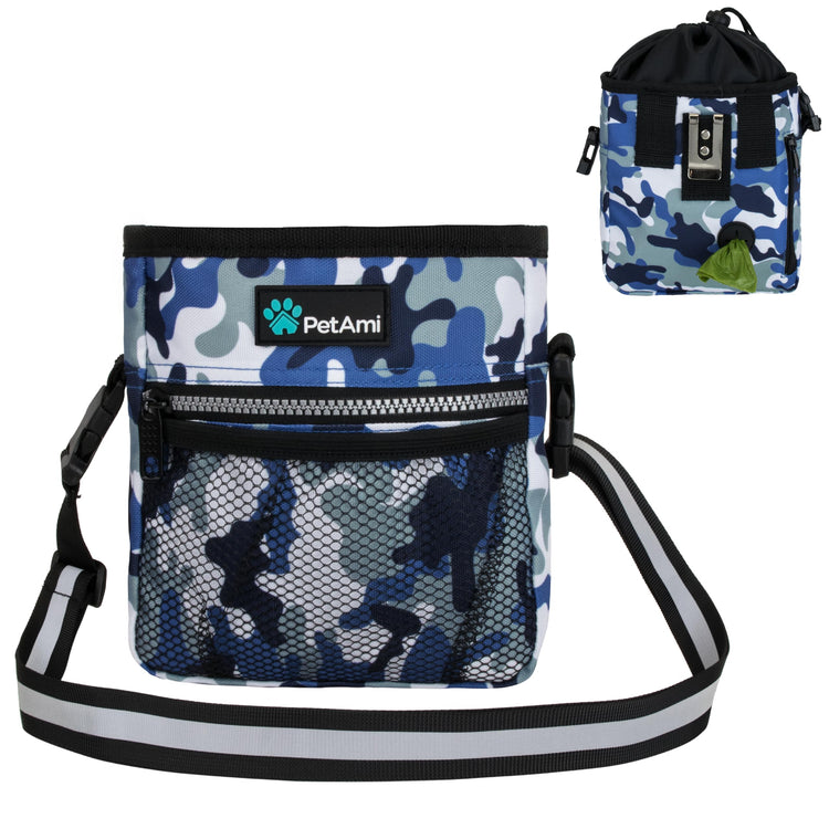 PETAMI Dog and CAT Treat Pouch, Heather Gray