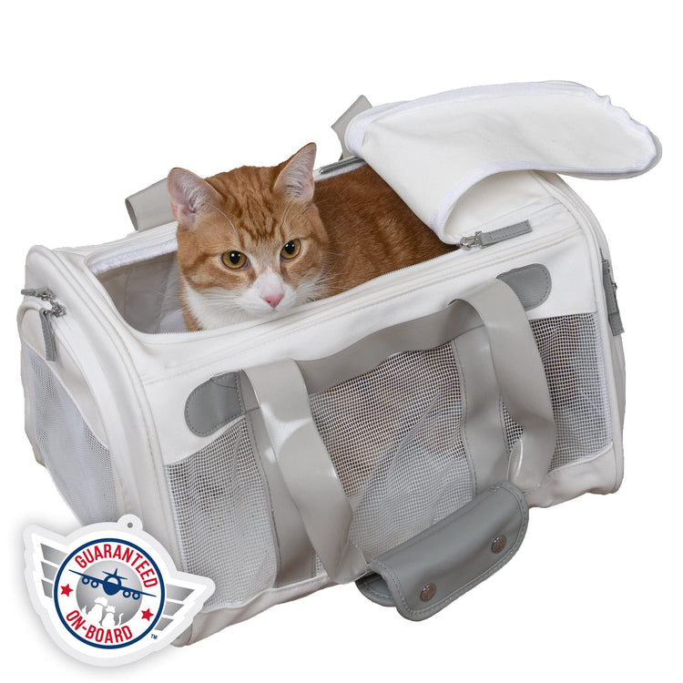 Sherpa Delta Airlines Travel Pet Carrier, Airline Approved & Guaranteed On Board - Black, Medium