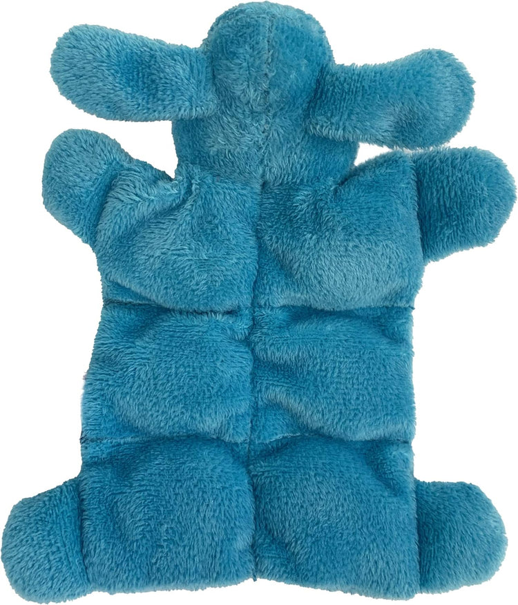 Multipet Loofa Squeaker Mat 6" Dog Toy (3 Pack)